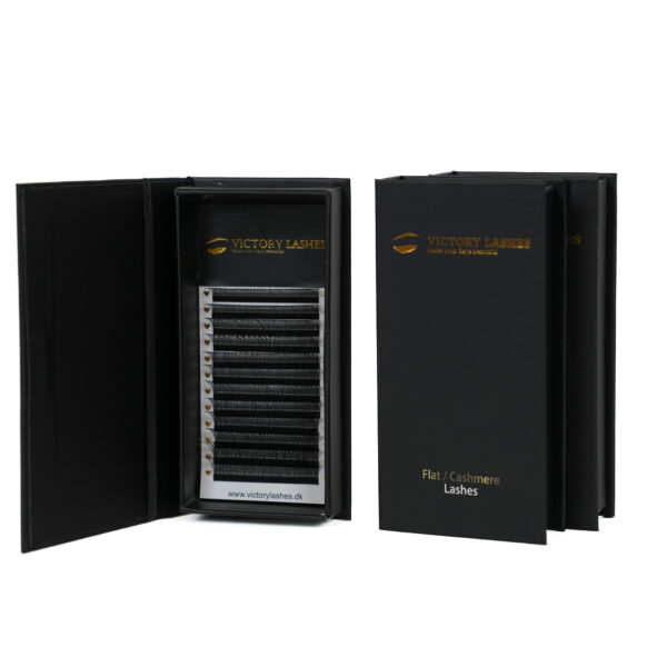 2. SORTERING FLAT LASHES - SORT - Billede 2