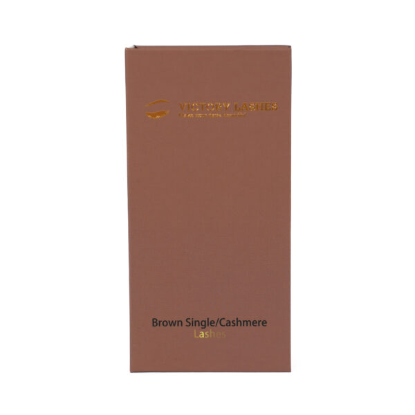 SINGLE LASHES - BRUN - Billede 2
