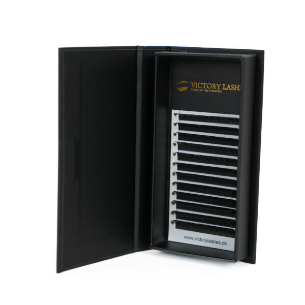 FLAT LASHES – SORT - Billede 4